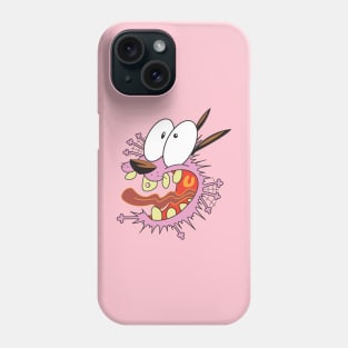 Courage - the courdly Dog Phone Case