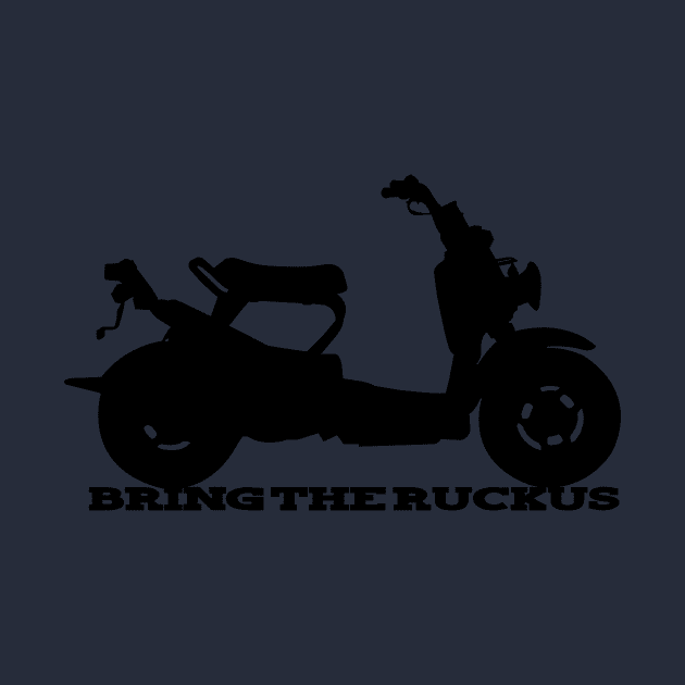 Honda Ruckus by Yankeeseki