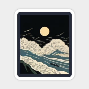 JAPANESE WOODBLOCK PRINT Magnet