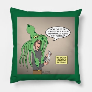 Squid on Your Head Medical Side-Effect Pillow