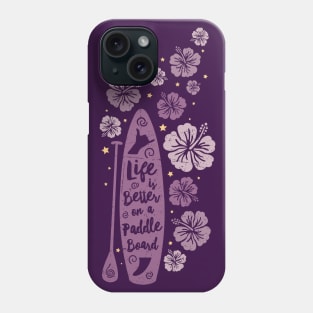 SUP flowers (pink) Phone Case