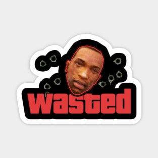 WASTED GTA San Andreas Magnet