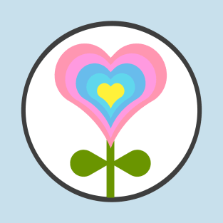 A flower shaped like a heart T-Shirt