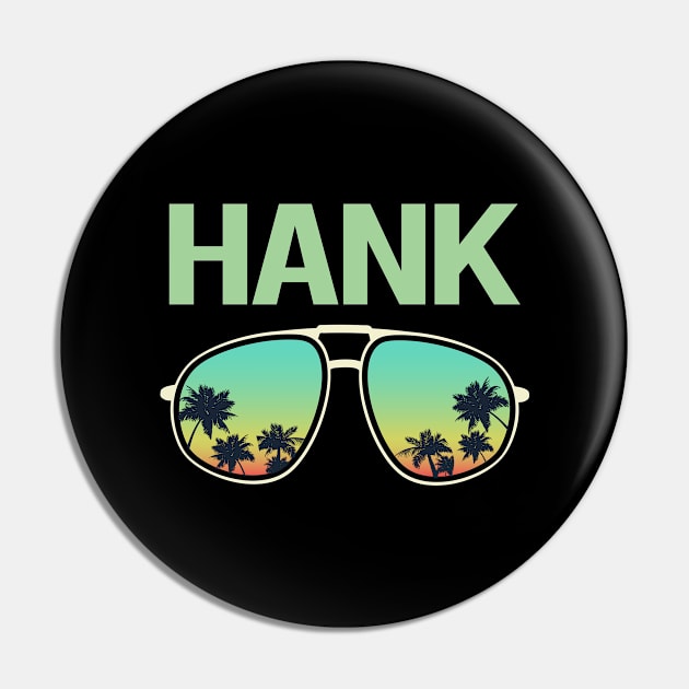 Cool Glasses - Hank Name Pin by Atlas Skate