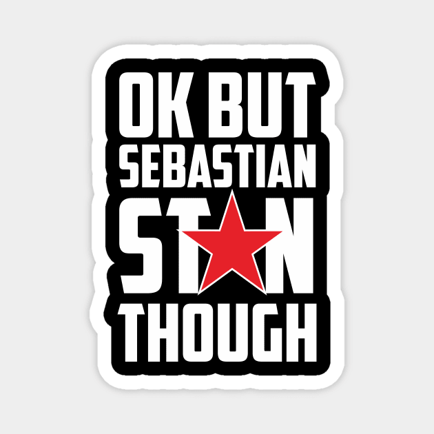 sebastian stan Magnet by ilvms