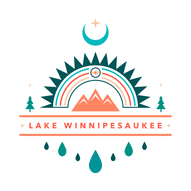 Lake Winnipesaukee boho by LeapDaze