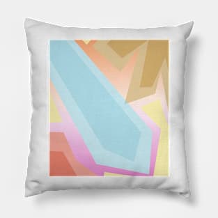 Geometrical Princess Design - Lesbian Pride Pillow