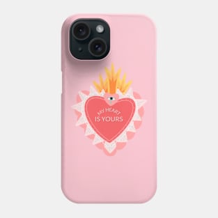 My Heart Is Yours Corazon Amor Te Amo I Love You Phone Case