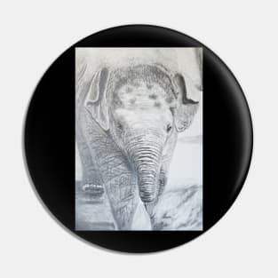 Baby Elephant Pin