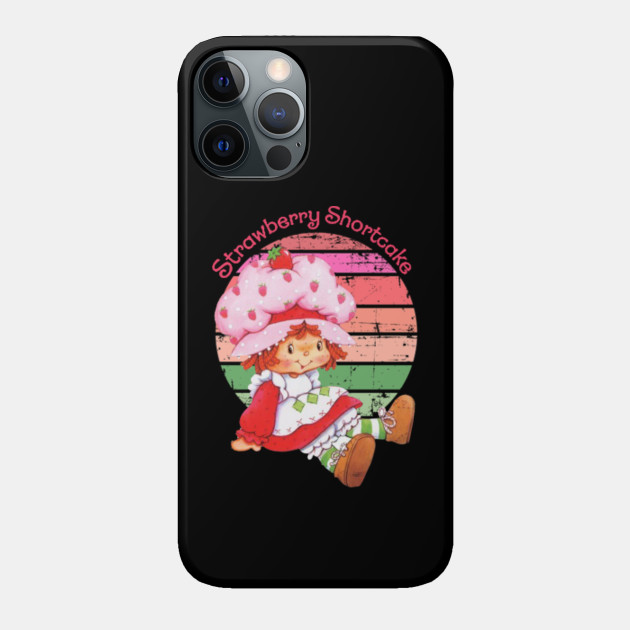 Vintage Cute Strawberry - Strawberry Shortcake - Phone Case