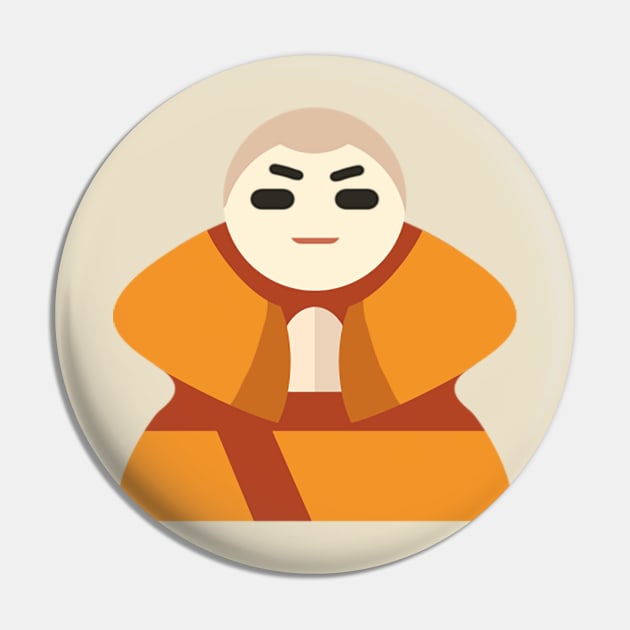 Micro Dojo - Monk Pin by Prometheus Game Labs