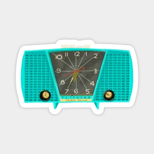 Turquoise radio Magnet