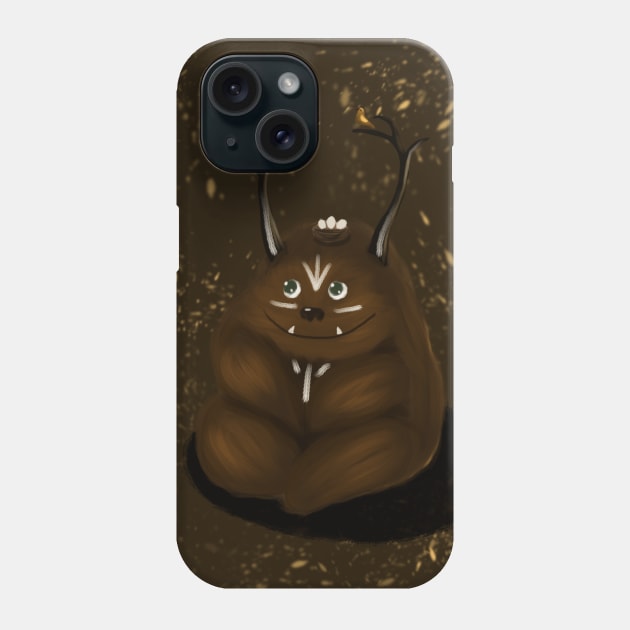 Cute forest monster Phone Case by dariakrutskevich