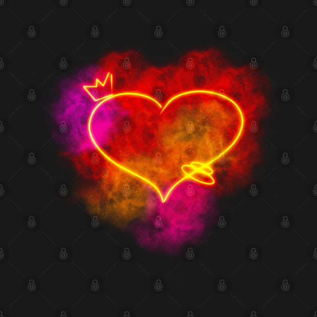 The Flaming Heart by byjasonf