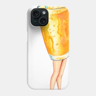 Orange Juice Pin-up Phone Case