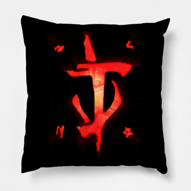 Mark of the Slayer Pillow by TheV3