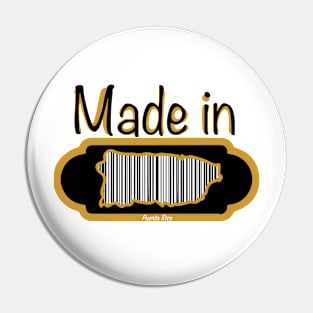 Made in PR Pin