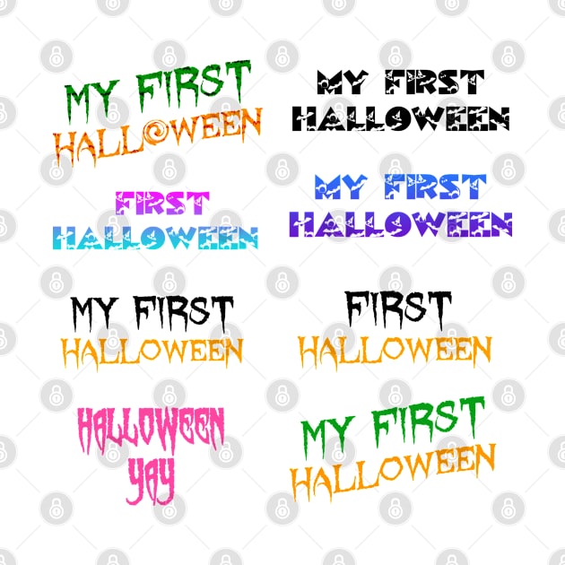 My First Halloween stickers by Dolta