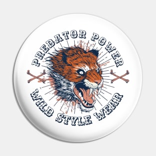 Predator power < wild style wear Pin