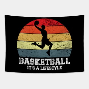 basketball it's a lifestile Tapestry