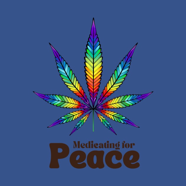 Peace - Weed Leaf by NatureDzines