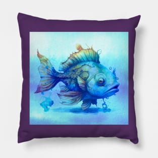 Fin The Tropical Fish Pillow