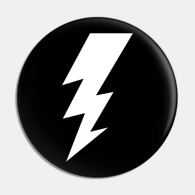 White Lightning Pin by VonBraun