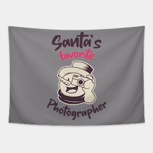 Santa's favorite photographer Tapestry