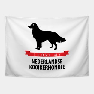 I Love My Nederlandse Kooikerhondje Tapestry