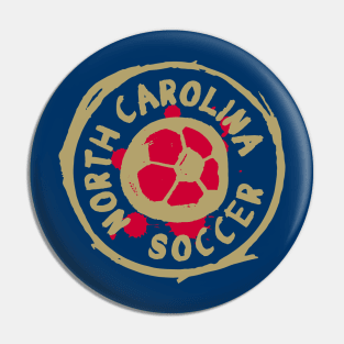 North Carolina Soccer 03 Pin