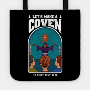 Lets Make A Coven Funny Vintage Tote