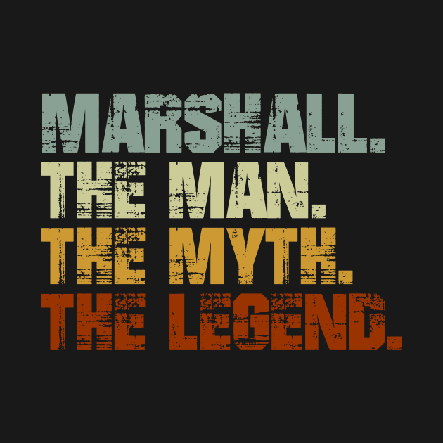 Marshall The Man The Myth The Legend by designbym