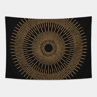 GOLDEN SUN RAYS Tapestry