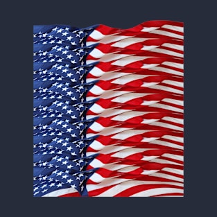 AMERICAN FLAG USA PATRIOT JULY 4TH CELEBRATION T-Shirt