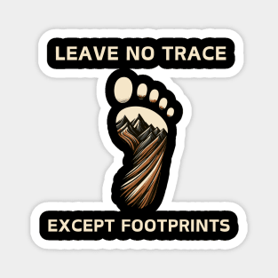 Wild Heart, Gentle Footprints: Leave No Trace Magnet