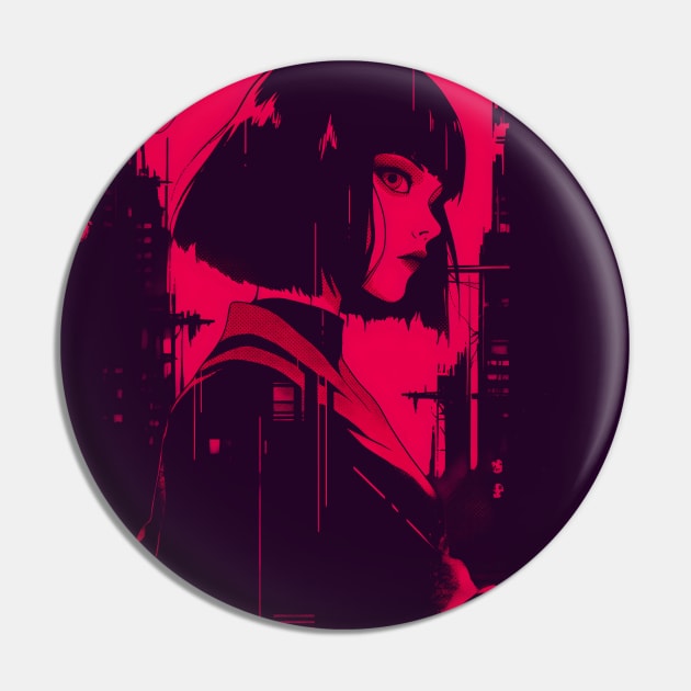 Darkwave Pin by NeonOverdrive