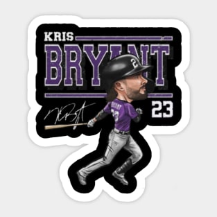 Kris Bryant baseball Paper Poster Rockies 5 - Kris Bryant Mlb Baseball - T- Shirt