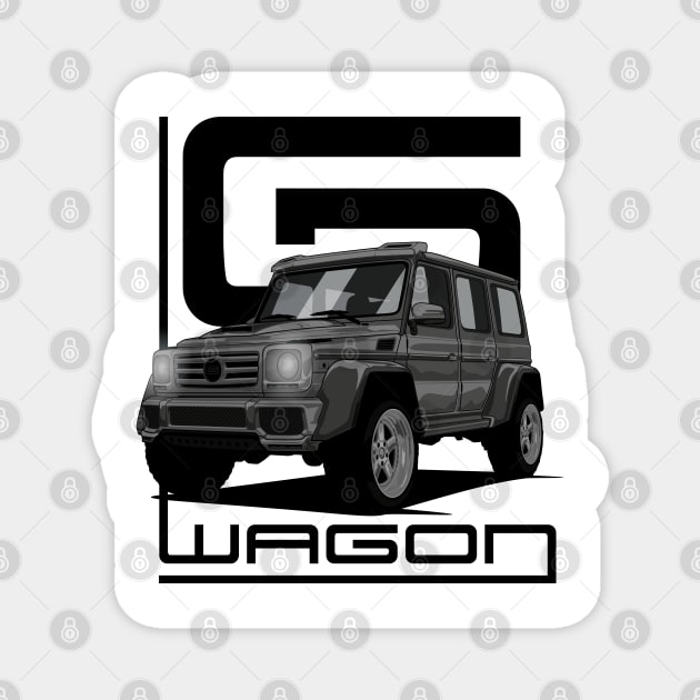 G Wagon G class off road icon car Magnet by dygus