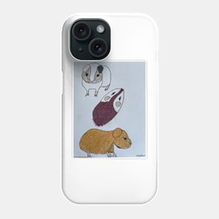 The Three Guinea Pigs Phone Case