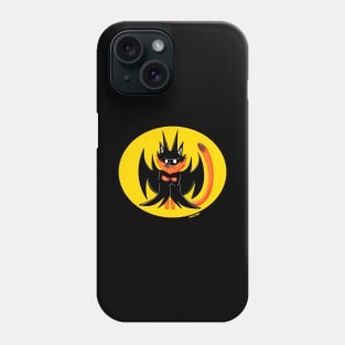 the fox and the cosplay of the dark hero Phone Case