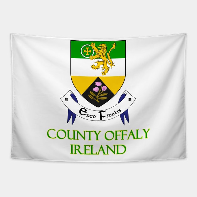 County Offaly, Ireland - Coat of Arms Tapestry by Naves