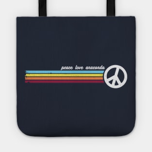 Peace Love Anaconda Tote