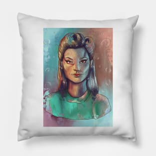 Women Retro Pillow