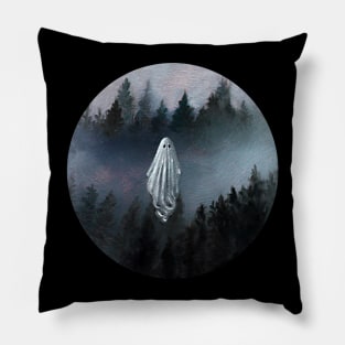 Haunted forest Pillow