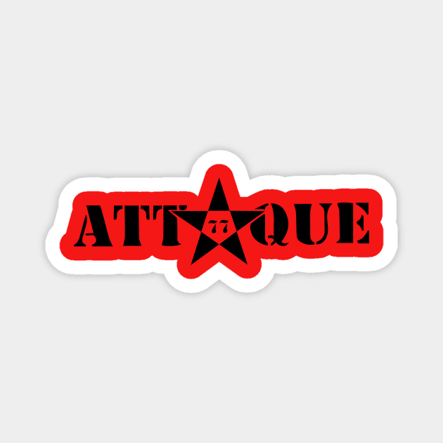 Attaque 77 Magnet by NickiPostsStuff