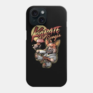 Karate Corgis Phone Case