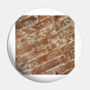 Orange Brick Wall Pin