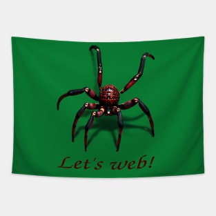 Spider Invitation Tapestry