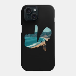 LA Hands, Beach v2 Phone Case