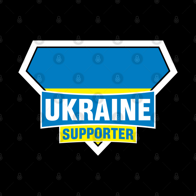 Ukraine Super Flag Supporter by ASUPERSTORE